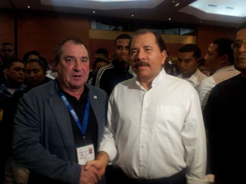 Ramón Arraiza colabora en la organización del Campeonato Panamericano de Karate Senior